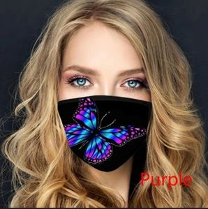 Butterfly face mask 3D